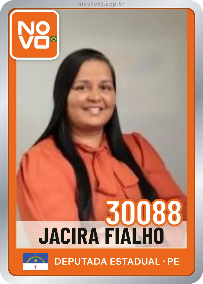 Carta de Jacira Fialho, número 30088, Novo