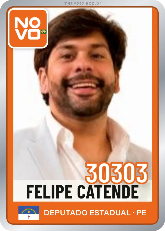 Carta de Felipe Catende, número 30303, Novo