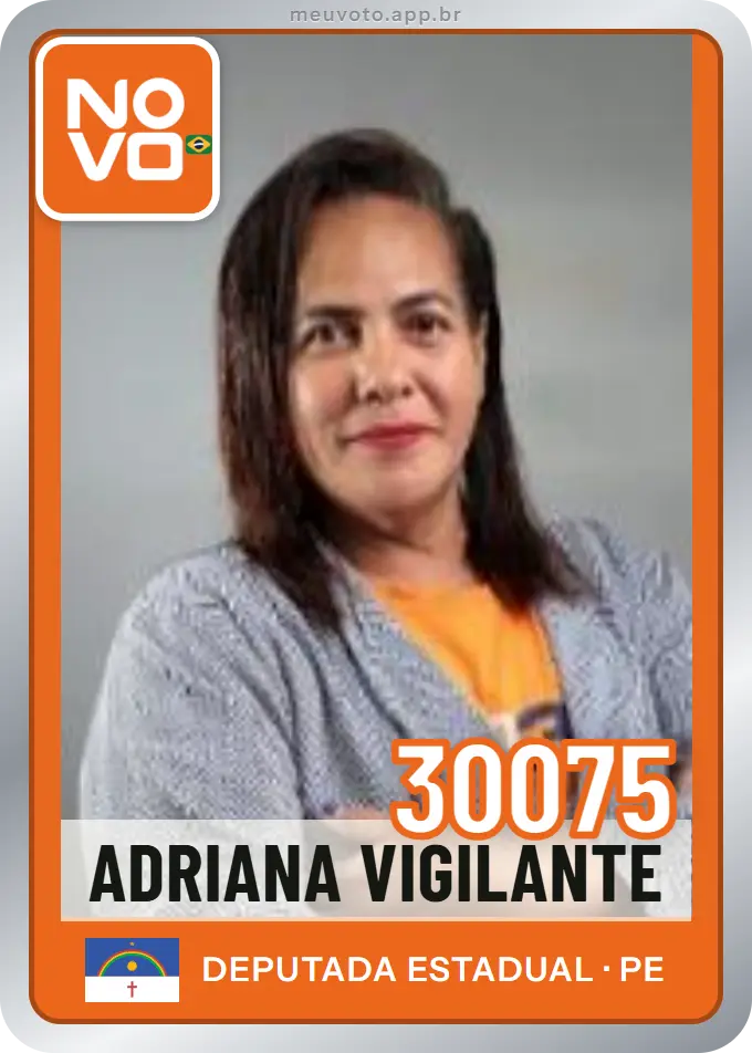Carta de Adriana Vigilante, número 30075, Novo