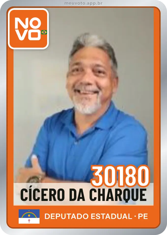 Carta de Cícero da Charque, número 30180, Novo
