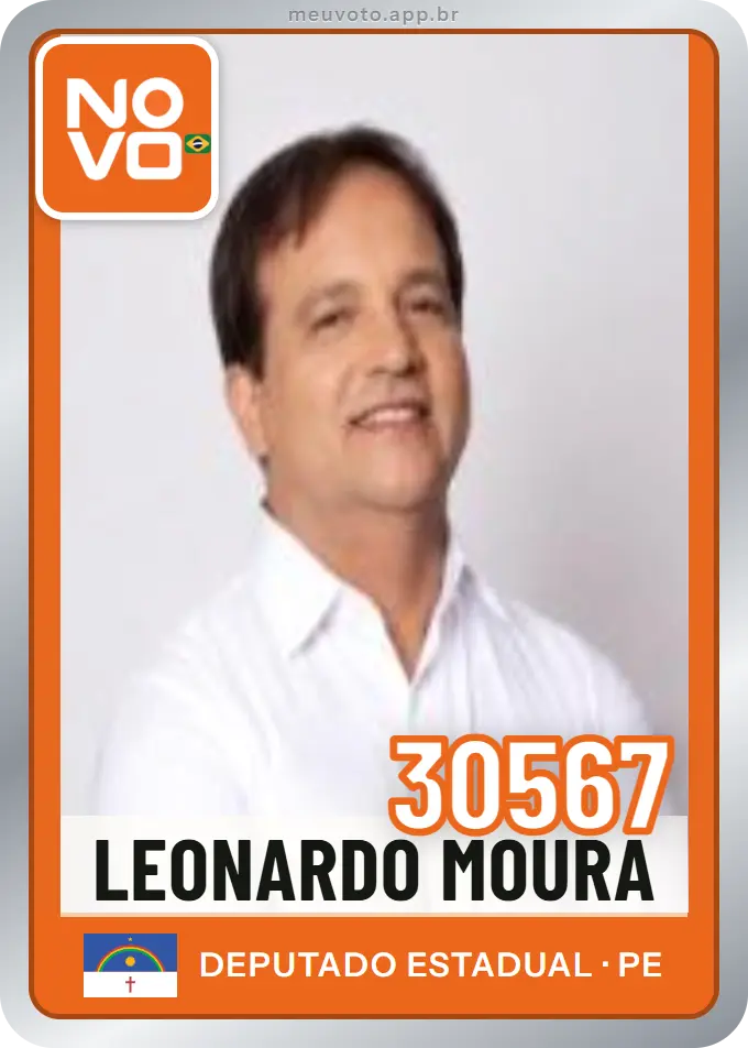 Carta de Leonardo Moura, número 30567, Novo