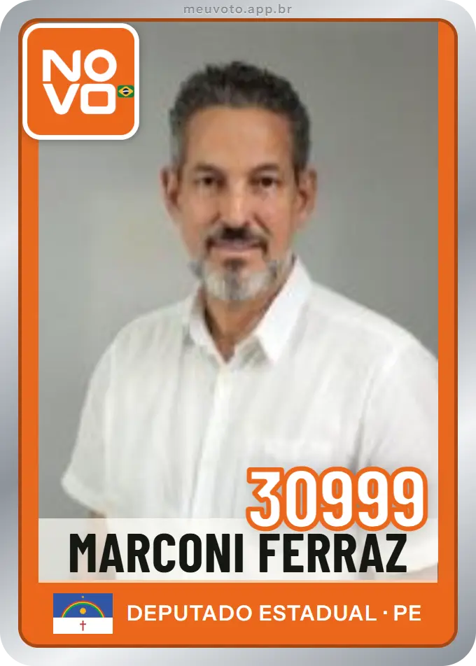 Carta de Marconi Ferraz, número 30999, Novo