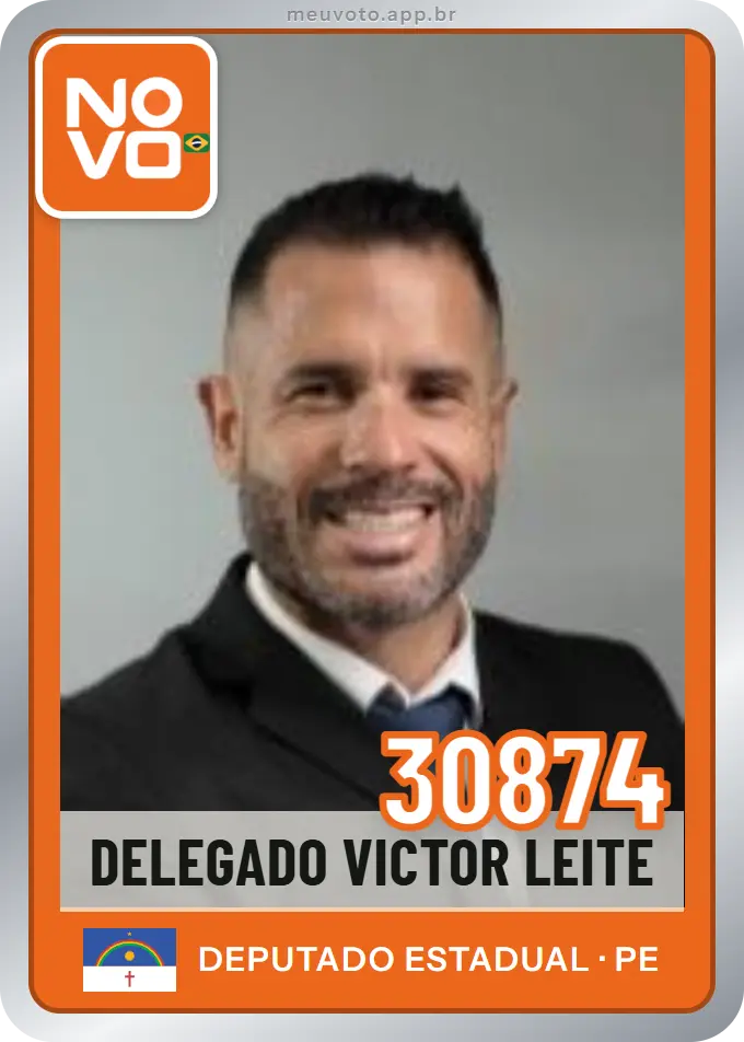 Carta de Delegado Victor Leite, número 30874, Novo
