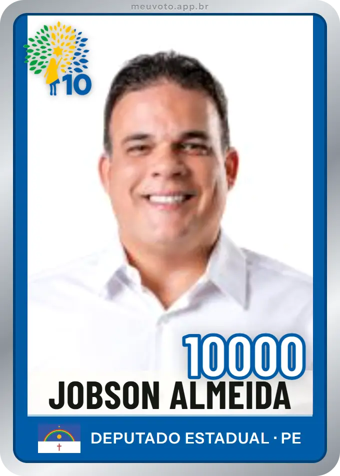 Carta de Jobson Almeida, número 10000, Republicanos