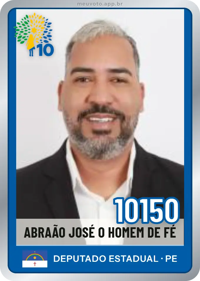 Carta de Abraão José O Homem de Fé, número 10150, Republicanos
