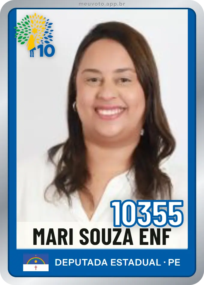 Carta de Mari Souza Enf, número 10355, Republicanos