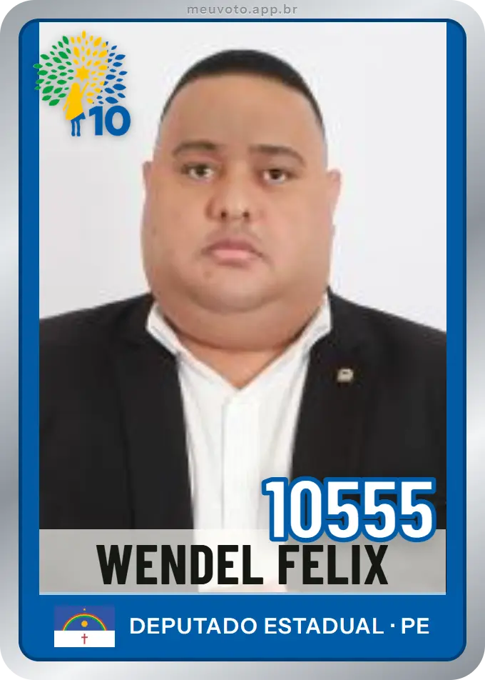 Carta de Wendel Felix, número 10555, Republicanos