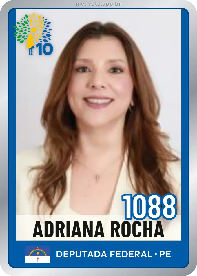 Carta de Adriana Rocha, número 1088, Republicanos