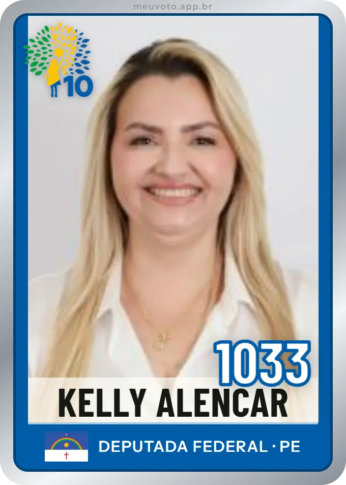 Carta de Kelly Alencar, número 1033, Republicanos