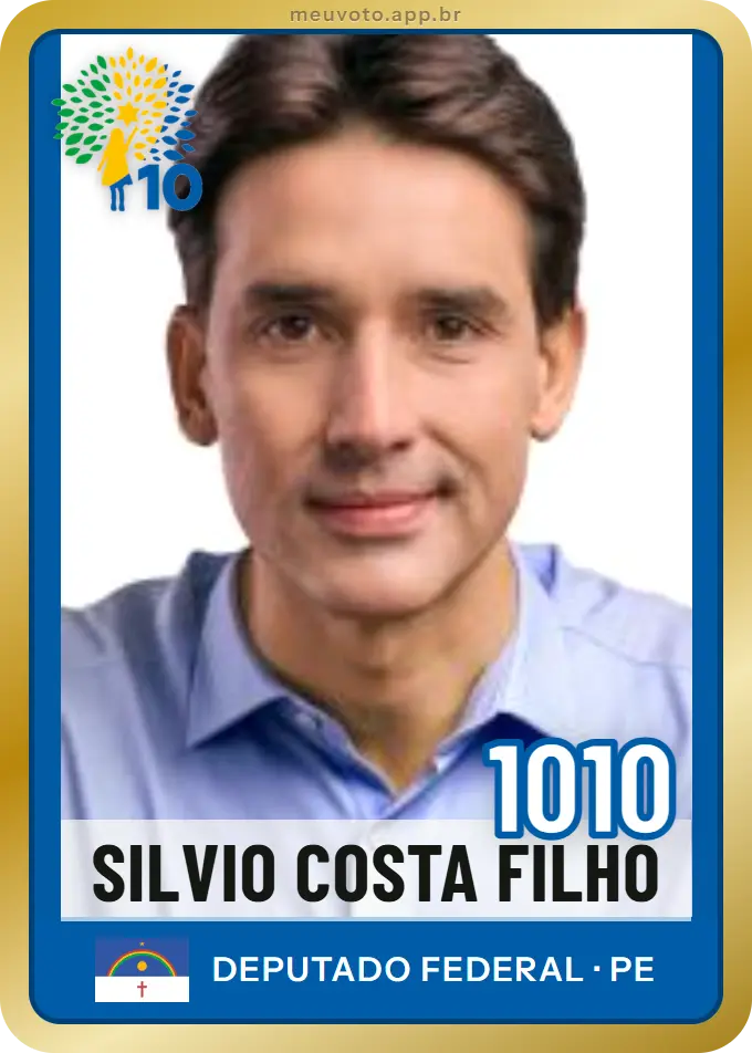 Carta de Silvio Costa Filho, número 1010, Republicanos