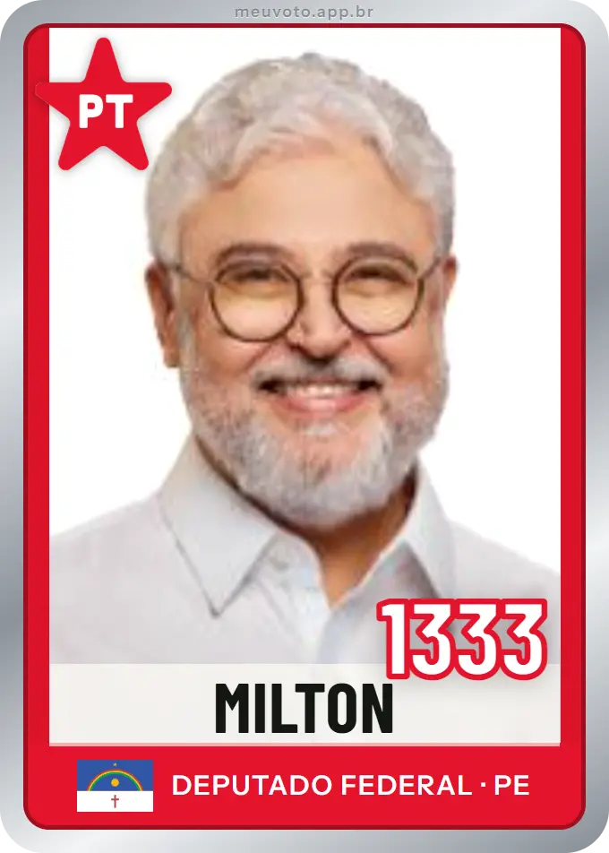 Carta de Milton, número 1333, PT