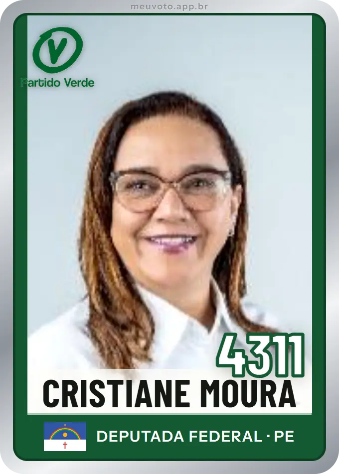 Carta de Cristiane Moura, número 4311, PV