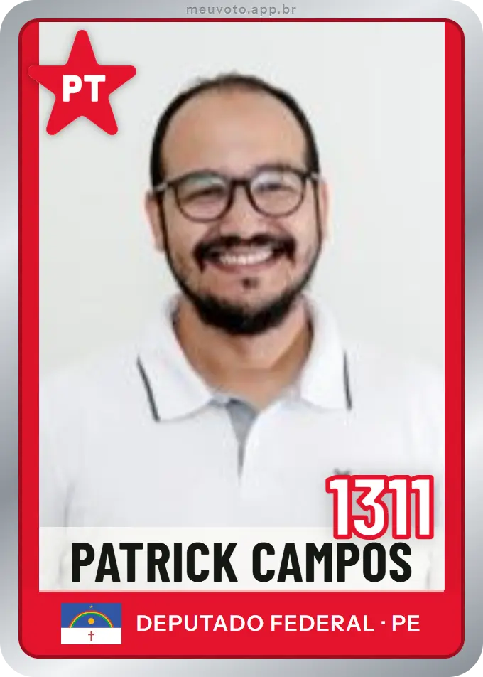 Carta de Patrick Campos, número 1311, PT