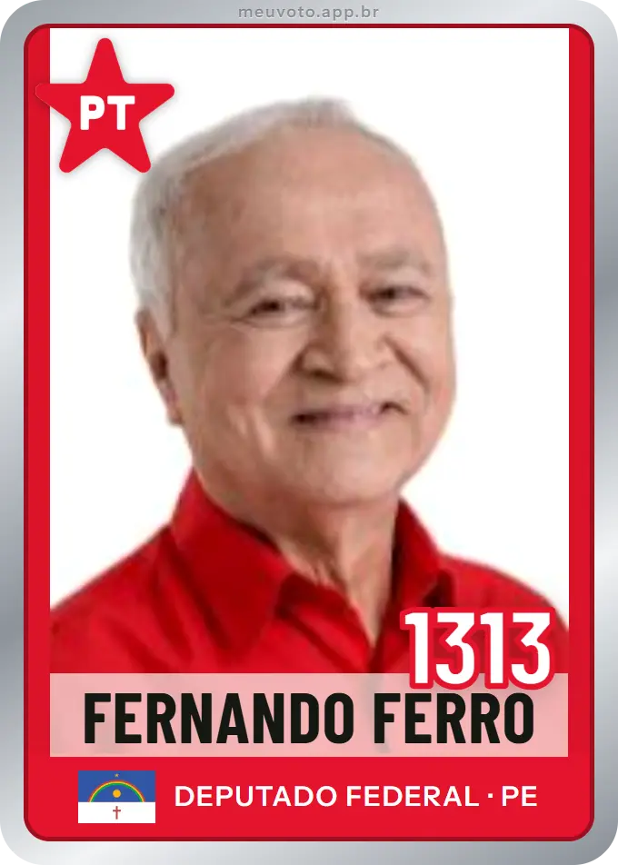 Carta de Fernando Ferro, número 1313, PT