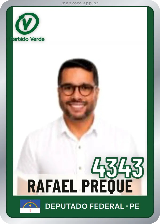 Carta de Rafael Prequé, número 4343, PV