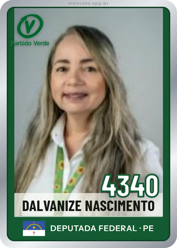 Carta de Dalvanize Nascimento, número 4340, PV