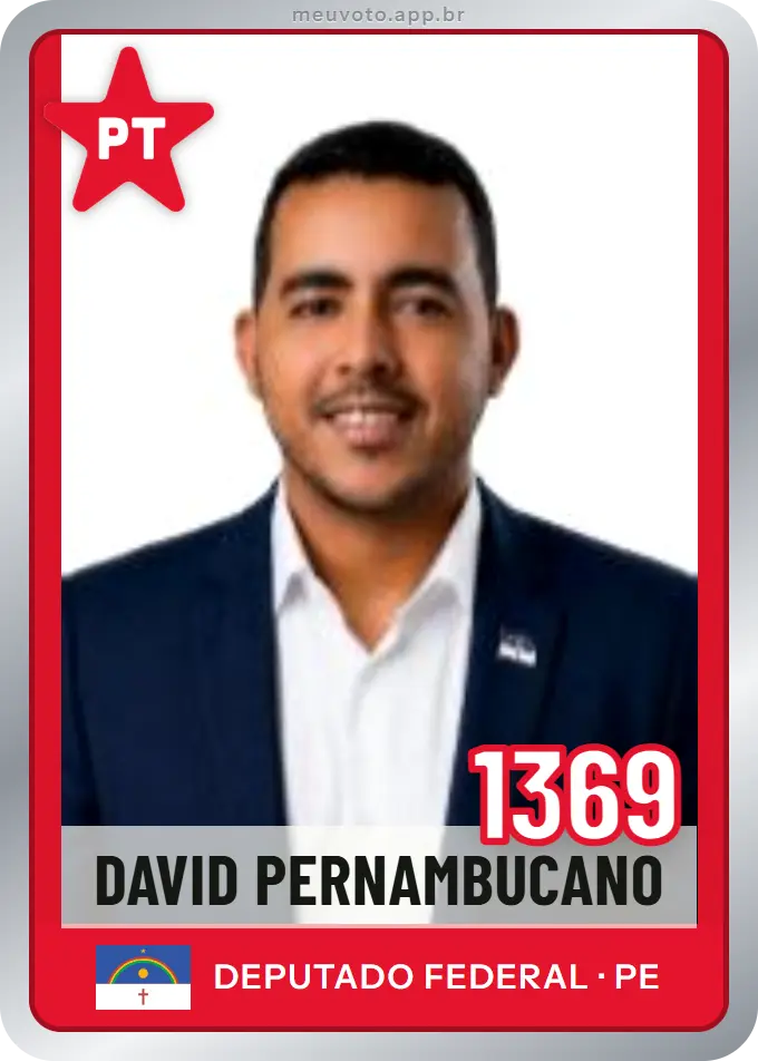 Carta de David Pernambucano, número 1369, PT