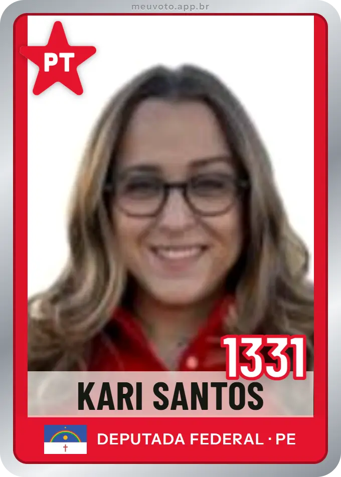 Carta de Kari Santos, número 1331, PT