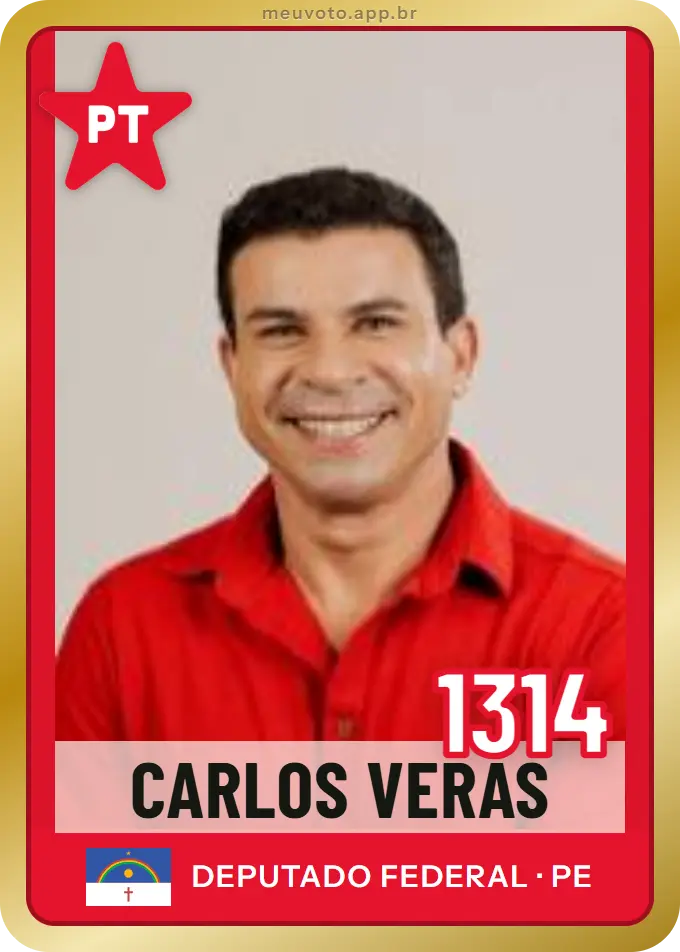 Carta de Carlos Veras, número 1314, PT