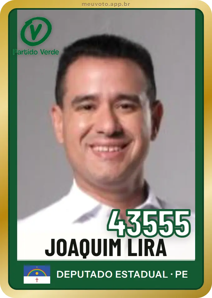 Carta de Joaquim Lira, número 43555, PV