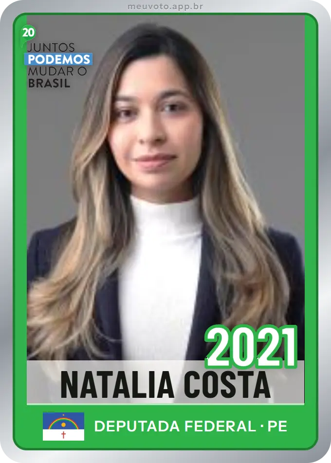 Carta de Natalia Costa, número 2021, Podemos