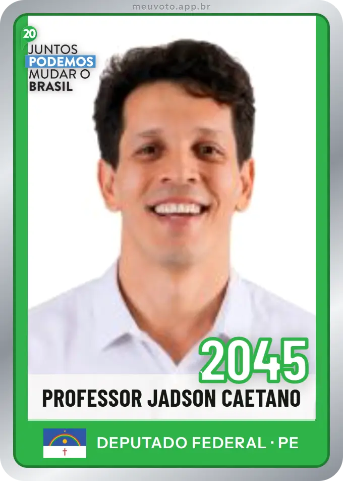 Carta de Professor Jadson Caetano, número 2045, Podemos