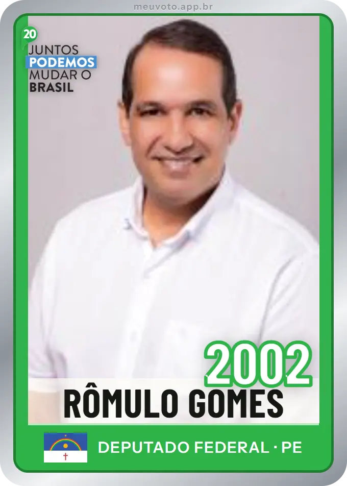 Carta de Rômulo Gomes, número 2002, Podemos