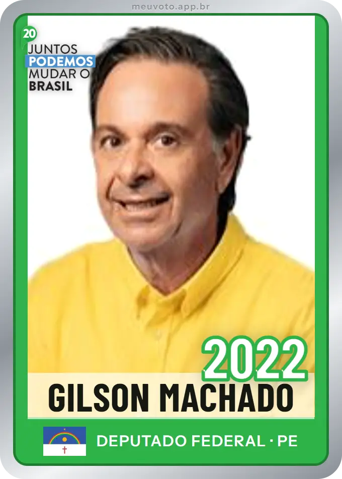 Carta de Gilson Machado, número 2022, Podemos