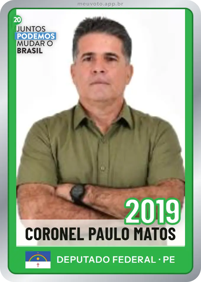 Carta de Coronel Paulo Matos, número 2019, Podemos