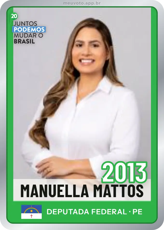 Carta de Manuella Mattos, número 2013, Podemos