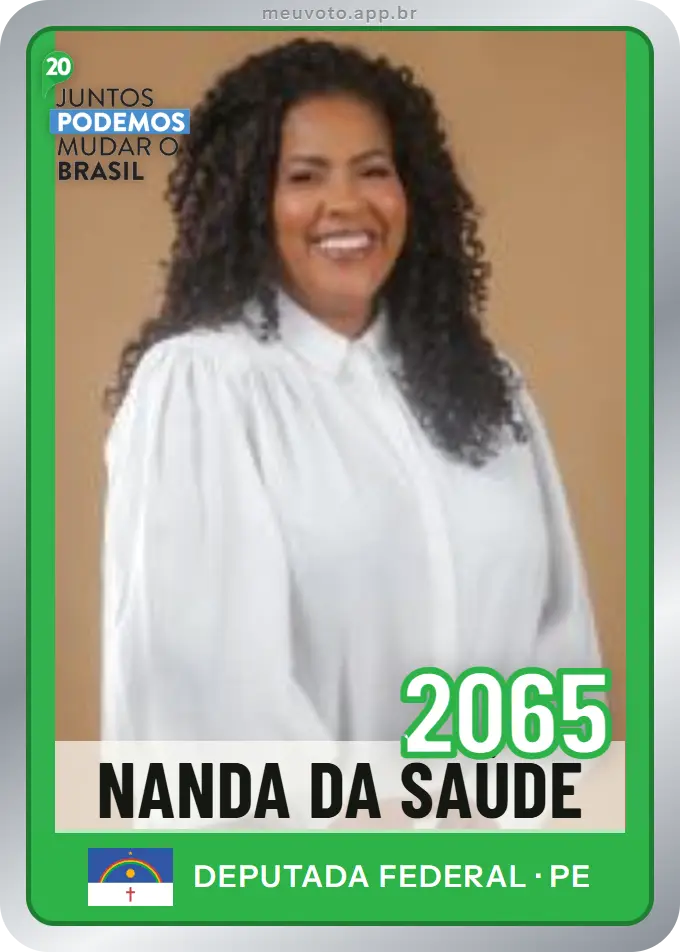 Carta de Nanda da Saúde, número 2065, Podemos