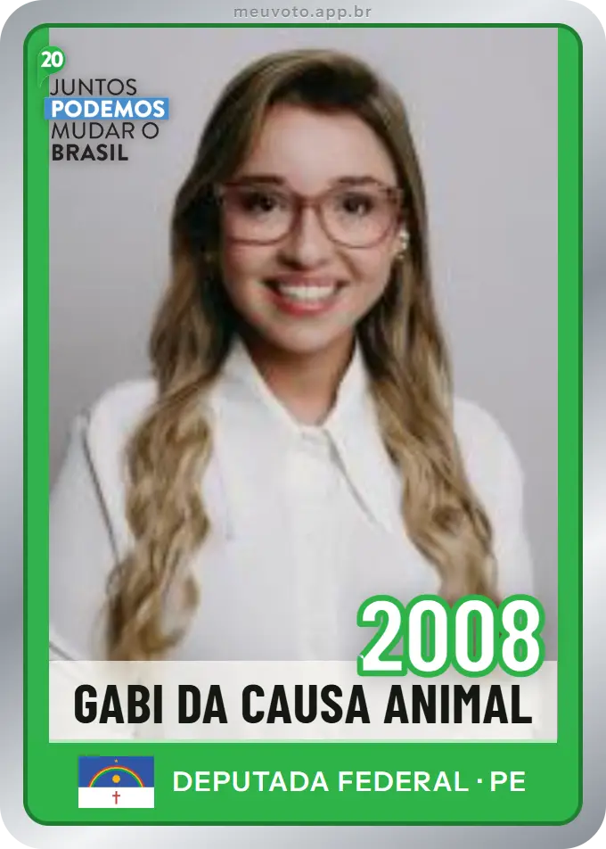 Carta de Gabi da Causa Animal, número 2008, Podemos