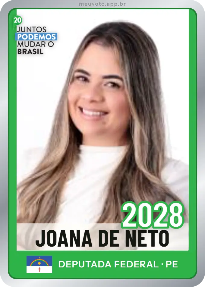 Carta de Joana de Neto, número 2028, Podemos