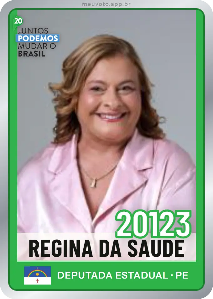 Carta de Regina da Saúde, número 20123, Podemos