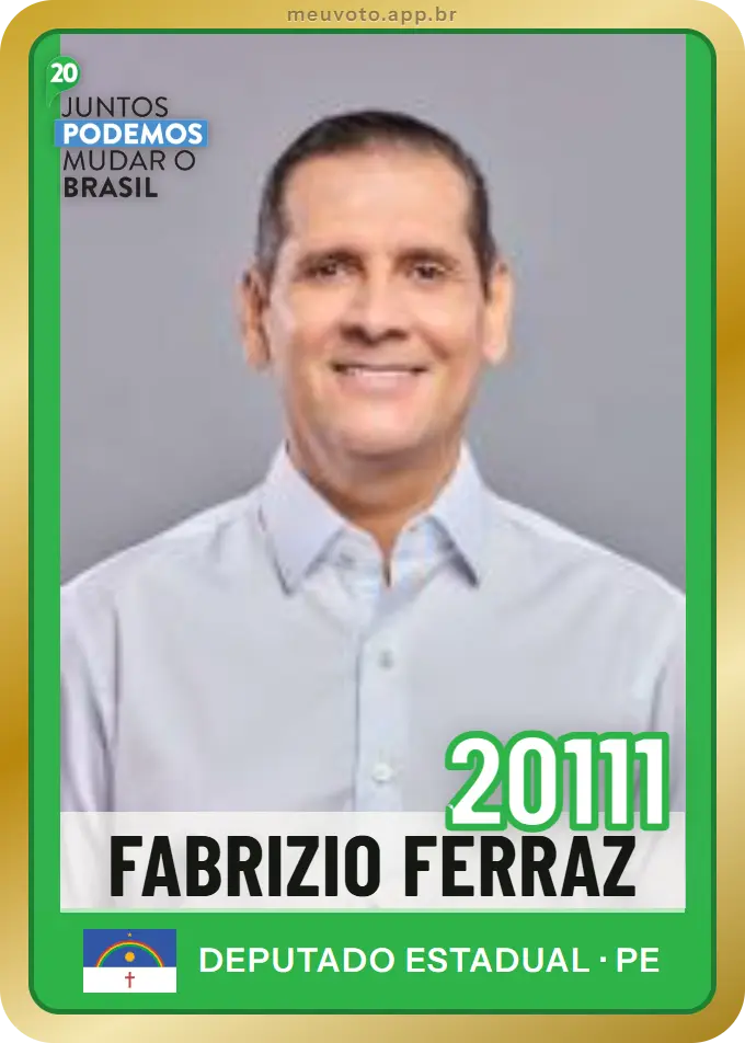 Carta de Fabrizio Ferraz, número 20111, Podemos