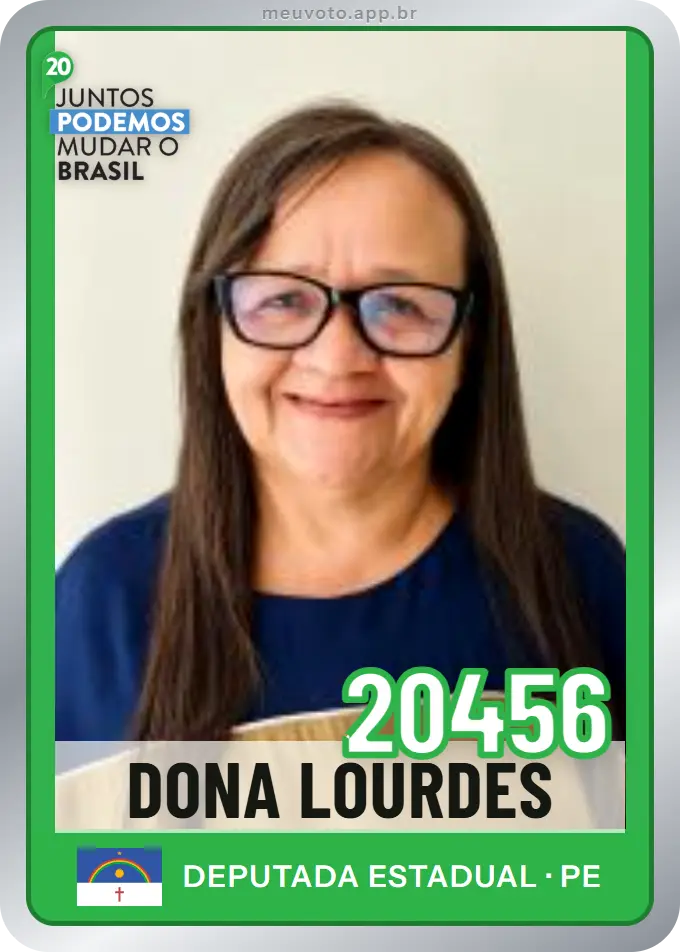 Carta de Dona Lourdes, número 20456, Podemos