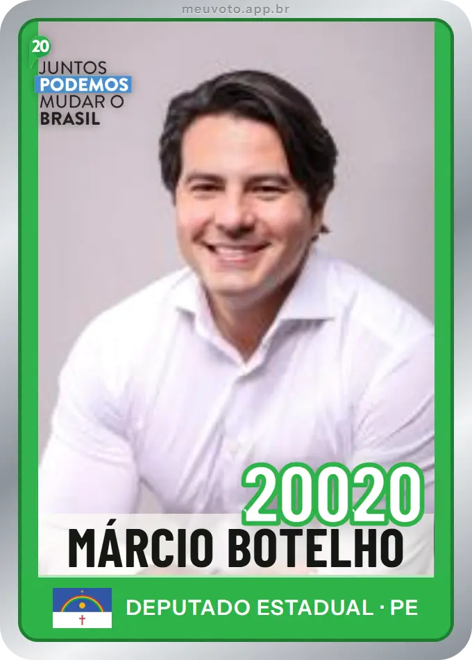 Carta de Márcio Botelho, número 20020, Podemos