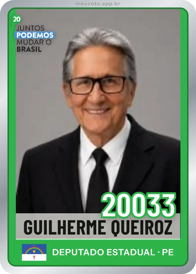 Carta de Guilherme Queiroz, número 20033, Podemos