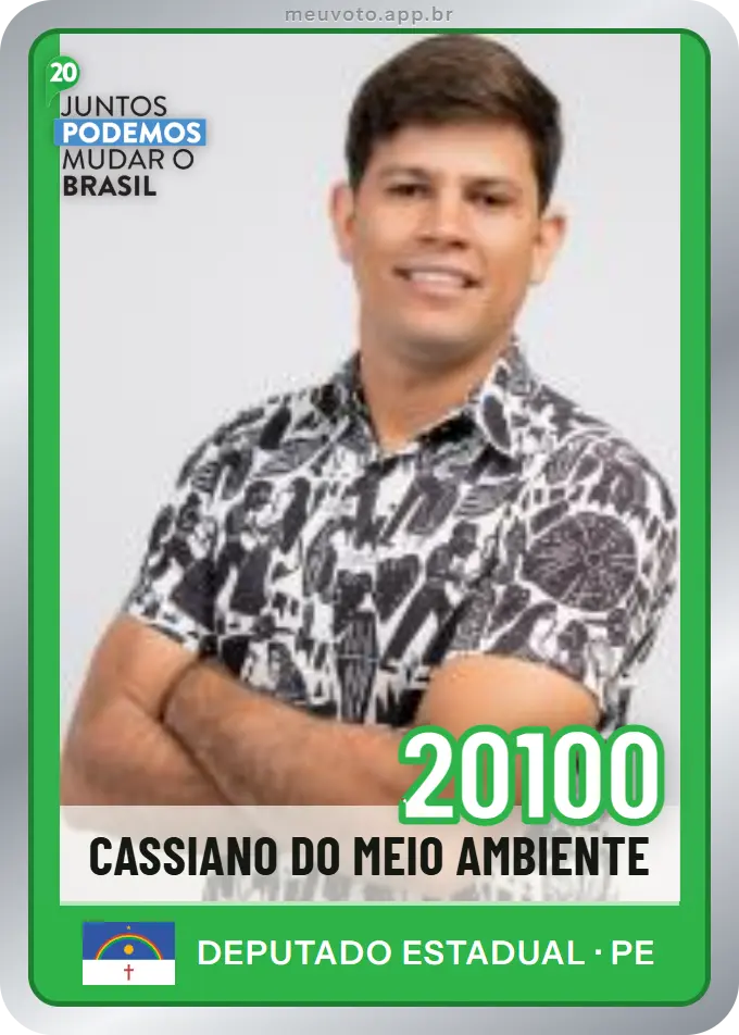 Carta de Cassiano do Meio Ambiente, número 20100, Podemos