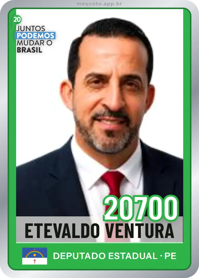 Carta de Etevaldo Ventura, número 20700, Podemos