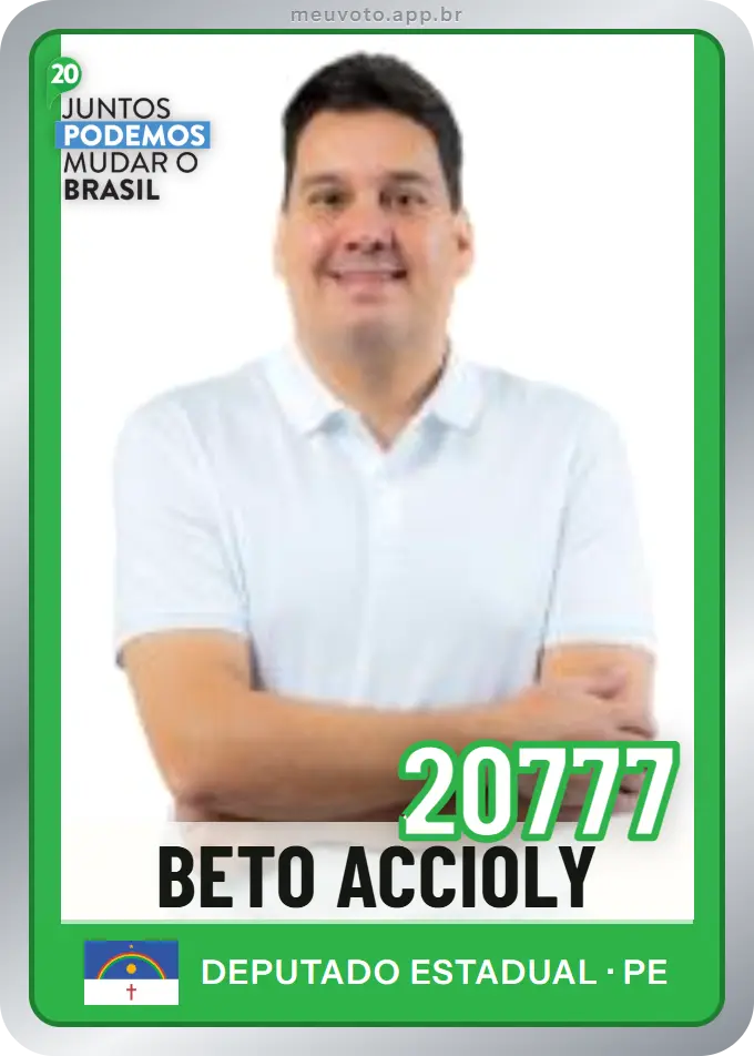 Carta de Beto Accioly, número 20777, Podemos