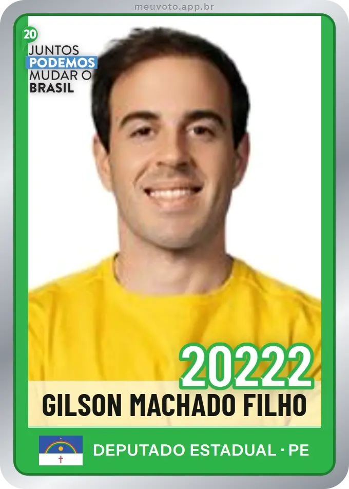 Carta de Gilson Machado Filho, número 20222, Podemos