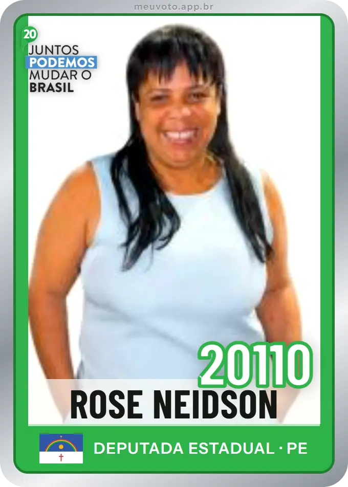 Carta de Rose Neidson, número 20110, Podemos