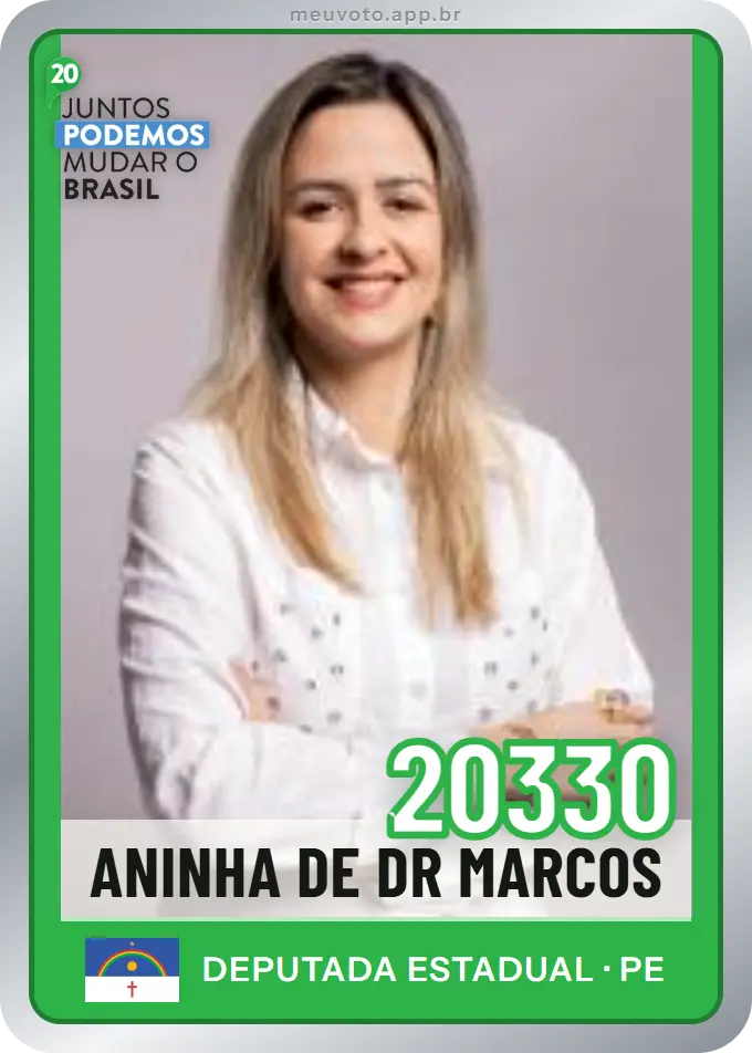 Carta de Aninha de Dr Marcos, número 20330, Podemos