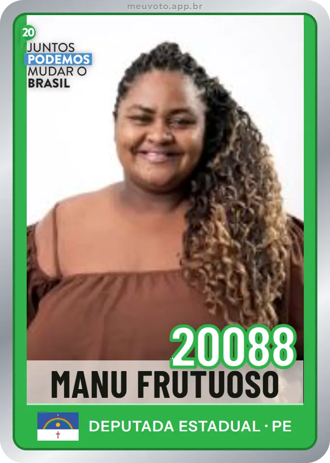 Carta de Manu Frutuoso, número 20088, Podemos