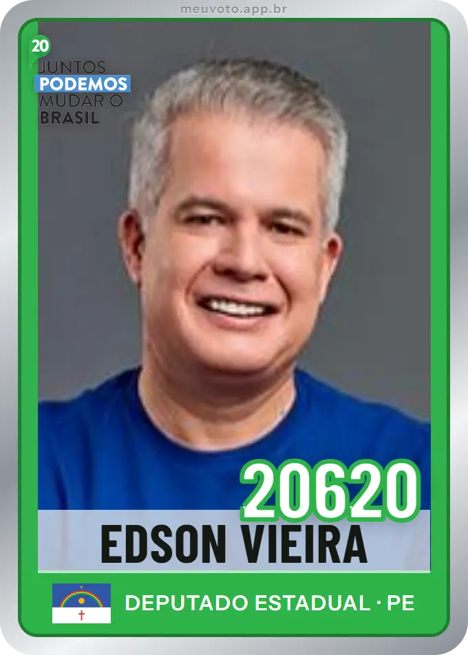 Carta de Edson Vieira, número 20620, Podemos