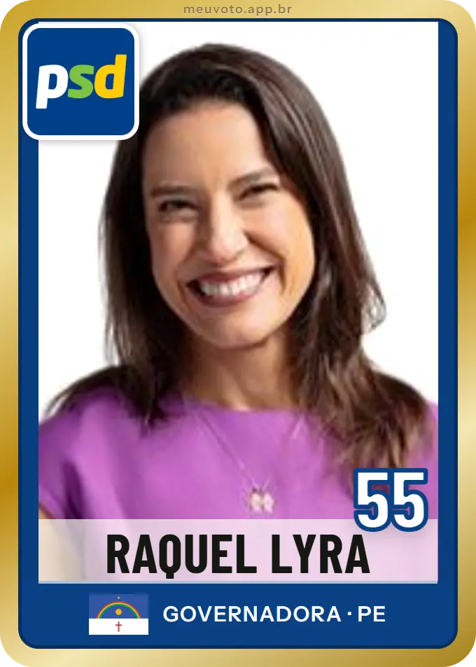 Carta de Raquel Lyra, número 55, PSD
