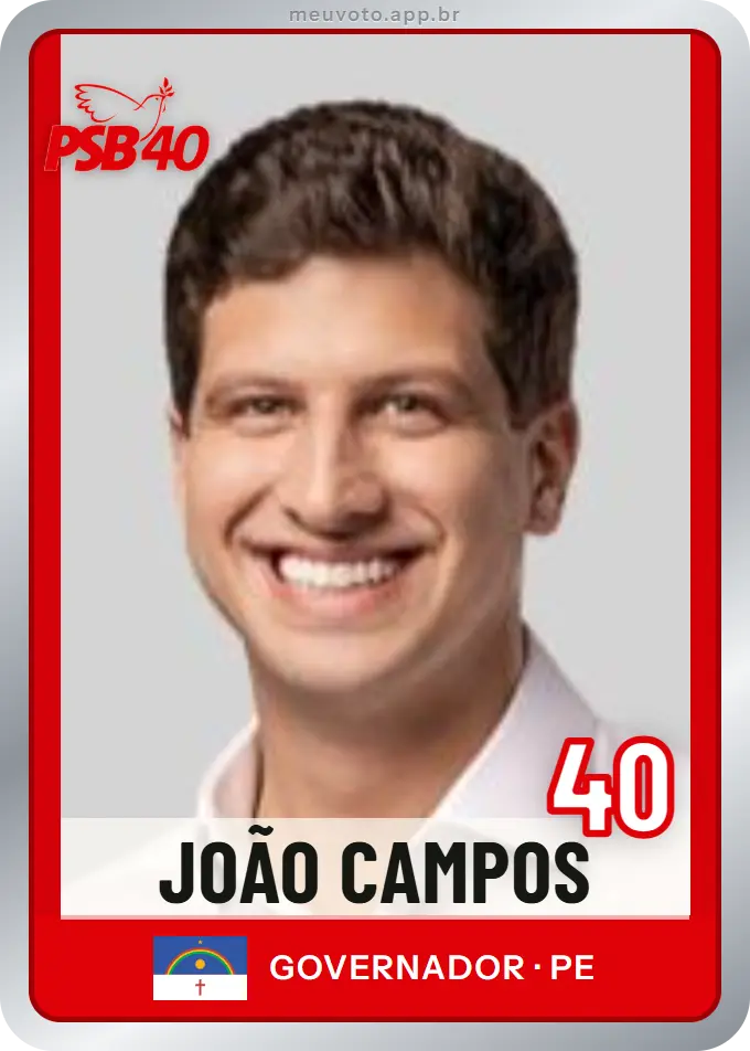 Carta de João Campos, número 40, PSB