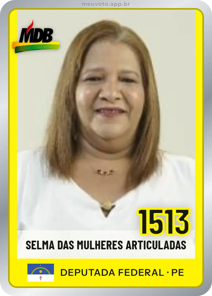 Carta de Selma das Mulheres Articuladas, número 1513, MDB