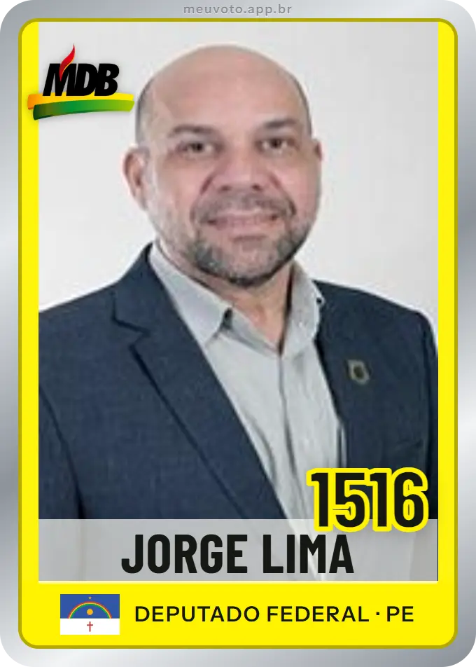 Carta de Jorge Lima, número 1516, MDB